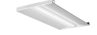 Lithonia Lighting Recessed Troffer, 4 ft L, 4000 lm, 31.6W
